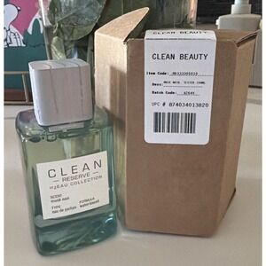 Clean Reserve H2EAU Musk Noir Eau De Parum Perfume 3.4oz 100ML TESTER Unisex New